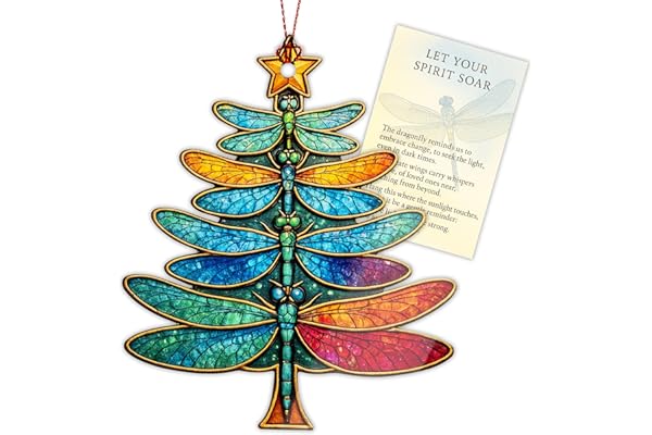 Christmas Ornaments - Dagonfly Ornament - Dragon Fly Gift for Women - Dragonfly Gifts - Dragonfly Ornaments - Christmas Ornam