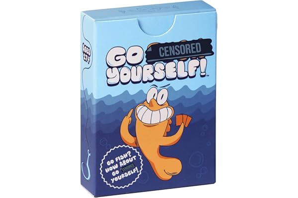 Go F Yourself! – The Grown Up Go Fish Card Game You've Always Wanted | Hilarious Party Game for Grown Ups, 2+ Players | 52 Ca