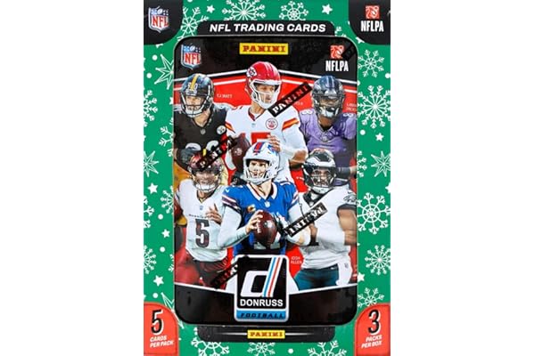 2025 Panini Donruss Football Trading Cards Tin