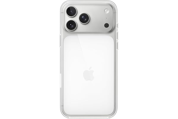 Apple iPhone 17 Pro Max Clear Case with MagSafe MagSafe and Camera Control: Lightweight Phone Case, Wireless Charging Compati
