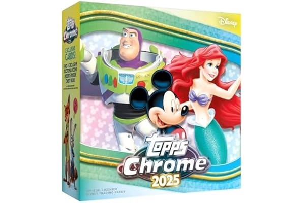 2025 Topps Chrome Disney Mega Box (60 Card/Box Zootopia Icons)